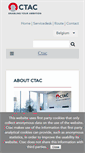 Mobile Screenshot of ctac.be